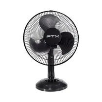 Ventilador de Mesa FTX Aura FTXHB-TF-15-02 - 45W - 12" - 220V/50HZ - Preto