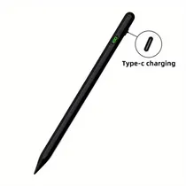 Caneta Capacitiva Tomate MIP-008 Recarregavel USB-C / Magnetico para Ios / Android / Windows - Preto