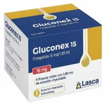 Gluconex Tirzepatida 15MG