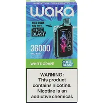 Waka Vaper Desechable Blast 36000PUFFS White Grape