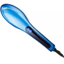 Escova Hair Straightener Dig Alisadora Azul 2V