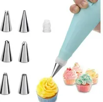 HC Set Utensilios Kit Manga Deco Torta - Verde