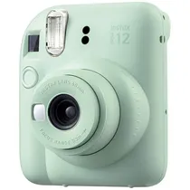 Câmera Instantânea Fujifilm Instax Mini 12 com Flash A Pilha - Verde Menta
