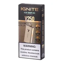 Ignite Vaper Desechable V250 Gold 25000PUFFS Aloe Grape Ice