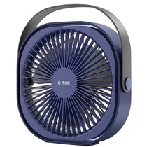 Mini Ventilador G-Tide FD01 / 3 Pás / 4400MAH / Recarregável - Azul