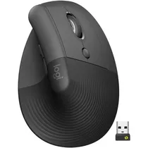 Mouse Logitech Lift Vertical Ergonomico Bluetooth – Grafite (910-006466)