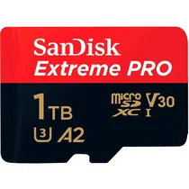 Cartão de Memória Sandisk Micro SDXC Extreme Pro 1TB 200 MB/s - SDSQXCD-1T00-GN6MA