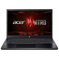 Notebook Gamer Acer Nitro V 15 ANV15-41-R93X AMD Ryzen 5 7535HS Tela Full HD 15.6" / 8GB de Ram / 512GB SSD / WIN11HOME / Geforce RTX3050 6GB - Obsidian Preto (Inglês)