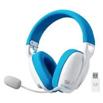 Headset Gamer Redragon Skuld Pro H878WB Wireless – Blanco