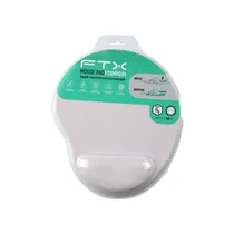 Mousepad FTX FTXMPG01 c/Apoio D/Pulso 31X27M Bege