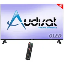 Smart TV Qled 65" Audisat AD-65Q (2026) 4K Ultra HD Android TV Wi-Fi com Conversor Digital (1 Ano de Garantia)