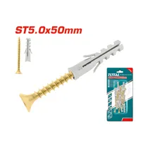 Kit de Tornillo PZ Con Tarugo Total WJSPK5005512 10 Piezas