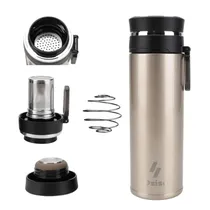 Garrafa Térmica Ozizo M90 Gold 520ML Infusor com Filtro