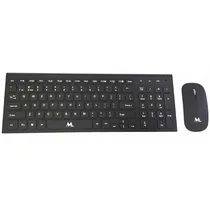 Teclado Mtek + Mouse KM-5515W Wireless Port - Preto