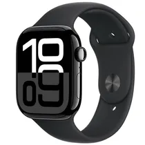 Apple Watch S10 42MM MWWF3LW/A Jet Black Aluminium Black Sport Band M/L GPS