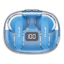 Fone de Ouvido FTX E80-BL Wireless - Azul