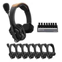 Hollyland Auricular Intercomunicador Solidcom SE-8S 2.4GHZ Black