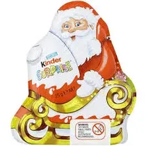Kinder Chocolate Papa Noel Sorpresa 75 GR