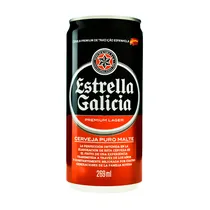 Cerveza Estrella Galicia Premium Lager Lata 269ML