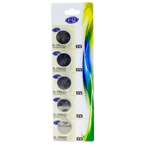 Pilha Botão Egla EL-CR2025 Litio / 3V / com 5 Unidades