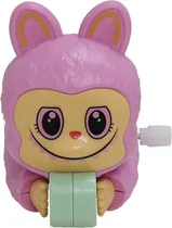 Boneco Labubu de Corda Rosa - MZ408657
