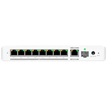 Hub Switch Unifi Ubnt USW-FLEX-2.5G-8 / 8 Portas Gigabit RJ45 Poe / 196W