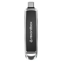 Pendrive Sandisk G46 DJ Flash Drive Rekordbox 512GB USB 3.2 / USB-C - Preto / Prata (SDDDE1-512G-GR46)