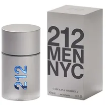 Perfume Carolina Herrera 212 Men NYC Edt Masculino - 50ML