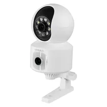 Câmera de Segurança IP Satellite A-CAM001 - 2MP - 2 Câmeras - Branco