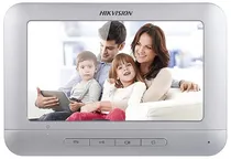 Monitor Vídeo Porteiro Hikvision Analógico DS-KH2220 Tela de 7"