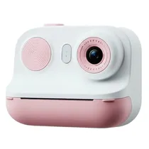 Câmera Digital Infantil com Impressão Térmica Satellite A-DV918 Tela 2.4" - Rosa