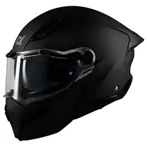 Capacete Axxis Ghostfighter SV Solido A1 - Articulado - Tamanho M - com Óculos Interno - Matt