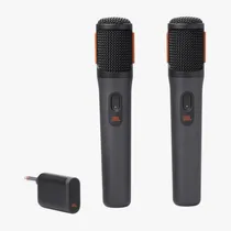 Microfone JBL Wireless Partybox com 2 Microfones Sem Fio