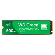 SSD M.2 500GB WD Green SN3000 Nvme WDS500G4G0E 5000/4100 MB/s GEN4