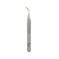 Omg Pinza p/Cejas Punta Curvada Tip Tweezer