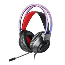 Headset Gamer Scream H231-RGB Mini Jack 3.5MM - Preto