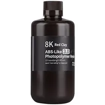 Resina para Impressora 3D Elegoo Abs 3.0 8K 500G - Red Clay