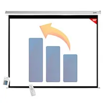 Tela para Projetor Quanta QTTLE100 100" - Branco