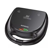 Sanduicheira Grill - Mondial - s-12 - 110V
