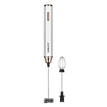 Batedor Elétrico Sokany SK-02018 USB 2 Em 1 Verde Prateado