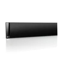 Caixa Central Kef T301C Black Central Slim