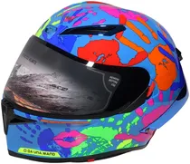 Capacete para Moto LV Cool Helmets P7 -Tamanho XL (61-62) Palm Print