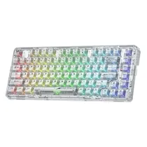 Redragon Teclado Wireless Elf Pro K649CT-RGB-Pro Inglés Transparente