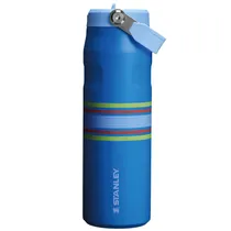 Garrafa Térmica Stanley The Aerolight Iceflow Flip Straw 10-11283-185 - 710ML - com Bico - Azure Mesh