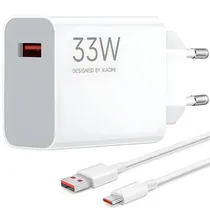 Carregador p/Cel Xiaomi 33W USB-A MDY-16 Bra + Cabo