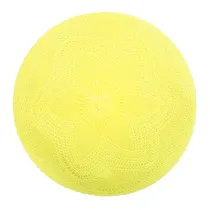 Jogo Americano de Tecido Circular - Amarelo