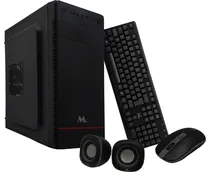 Gabinete ATX Mtek DK04 Kit Barebone Teclado, Mouse, Speaker e Fonte Português
