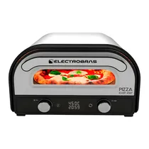 Forno Elétrico Electrobras Pizza Chef EBHPZ-450 - 2400W - 110V - Preto e Prata