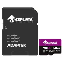 Cartao Micro SD 128GB Keepdata Neox 95-30MB/s-4K