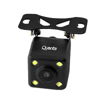 Câmera de Ré Quanta QTCR32 com Sensor Cmos 1/4"/Visão Noturna - Preta